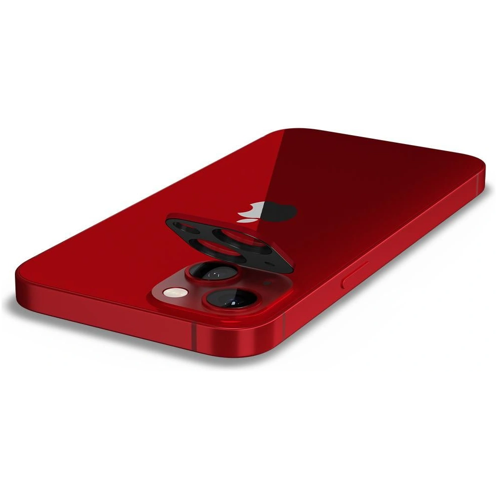 Szkło hartowane na aparat Spigen Optik Camera Lens Apple iPhone 13/13 mini Red [2 PACK]