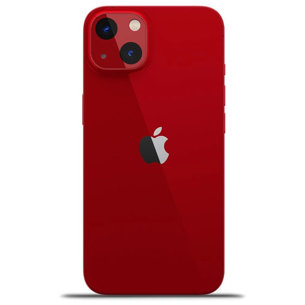 Szkło hartowane na aparat Spigen Optik Camera Lens Apple iPhone 13/13 mini Red [2 PACK]