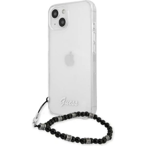 Kup Guess Apple Tasche GUHCP13SKPSBK iPhone 13 mini Transparentes Hartschalenetui Schwarz Perle - GUE1505CL - {ean13} - Sklep Home Screen