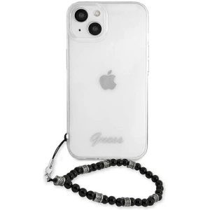 Kup Guess Apple Tasche GUHCP13SKPSBK iPhone 13 mini Transparentes Hartschalenetui Schwarz Perle - GUE1505CL - {ean13} - Sklep Home Screen