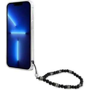 Kup Guess Apple Tasche GUHCP13SKPSBK iPhone 13 mini Transparentes Hartschalenetui Schwarz Perle - GUE1505CL - {ean13} - Sklep Home Screen