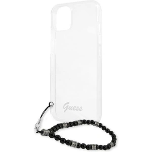 Kup Guess Apple Tasche GUHCP13SKPSBK iPhone 13 mini Transparentes Hartschalenetui Schwarz Perle - GUE1505CL - {ean13} - Sklep Home Screen