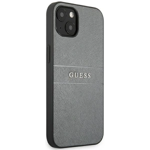 Kup Guess Apple Tasche GUHCP13SPSASBGR iPhone 13 mini grau/grau Saffiano Strap - GUE1508GRY - {ean13} - Sklep Home Screen
