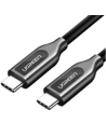UGREEN US266 USB-C to USB-C 3.1 Gen.2 kábel, 3A, 100W, 4K, 1m (fekete)