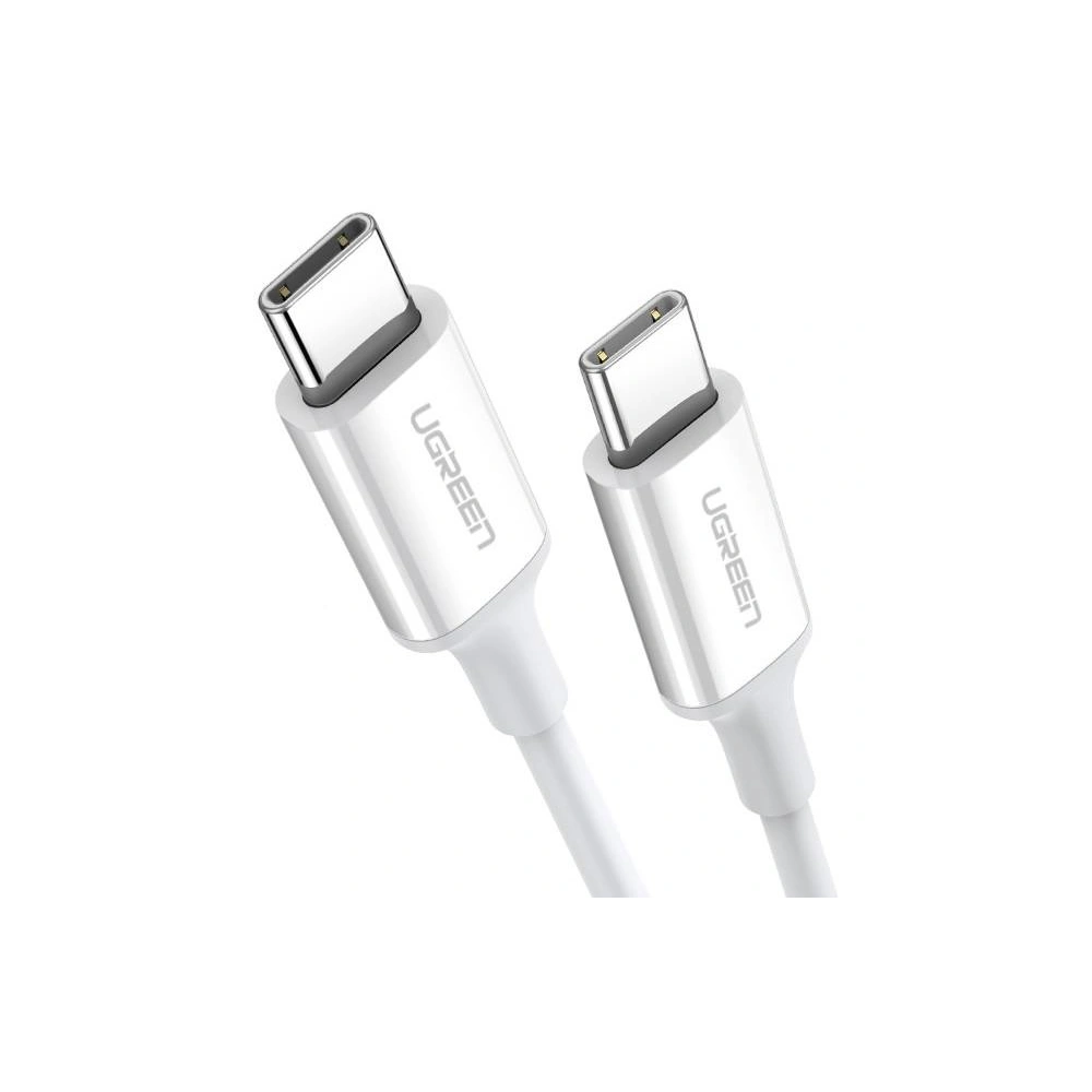 Kabel USB-C do USB-C UGREEN US264, 60W, 0.5m (biały)