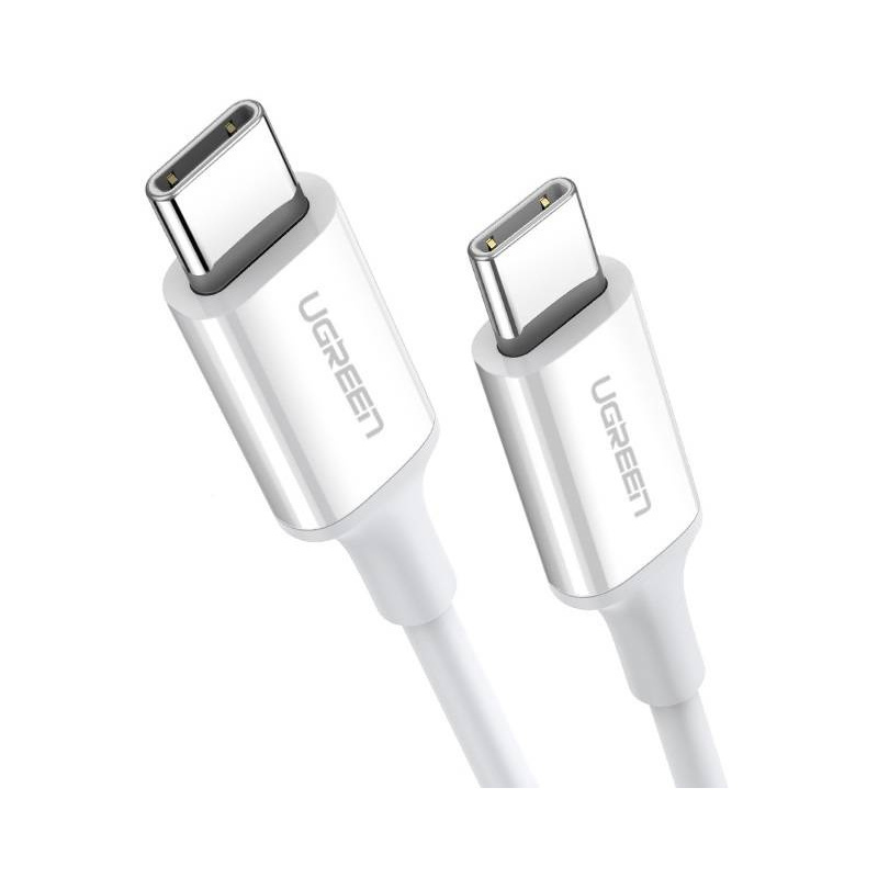 Buy UGREEN US264 Type C to Type C Cable, 60W, 1.5m (white) - 6957303865192 - UGR1119WHT - Homescreen.pl