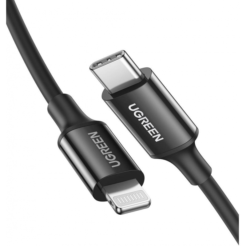 Buy UGREEN US171 USB-C to Lightning Cable, 36W, 2m (black) - 6957303867523 - UGR1122BLK - Homescreen.pl