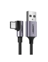 Kup USB-zu-USB-C-Winkelkabel UGREEN US284, 3A , 2m (schwarz) - UGR1129BLK - {ean13} - Sklep Home Screen