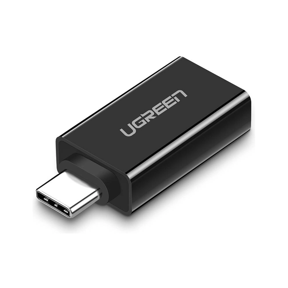 Adapter USB-A 3.0 do USB-C 3.1 UGREEN US173 (czarny)
