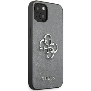 Kup Etui Guess GUHCP13SSA4GSGR Apple iPhone 13 mini šedý/grey hardcase Saffiano 4G Metal Logo - GUE1510GRY - {ean13} - Sklep Home Screen