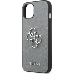 Kup Etui Guess GUHCP13SSA4GSGR Apple iPhone 13 mini šedý/grey hardcase Saffiano 4G Metal Logo - GUE1510GRY - {ean13} - Sklep Home Screen