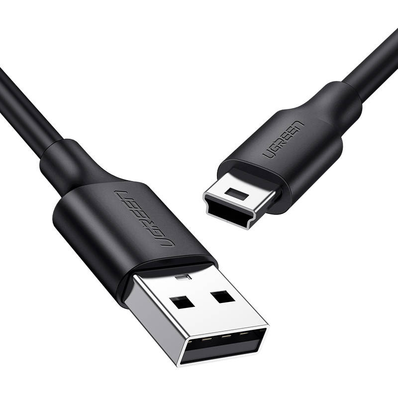 USB to Mini USB Cable UGREEN US132, 2m (black)