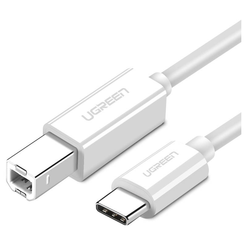 Buy USB 2.0 C-B UGREEN US241 to 1.5m printer cable (white) - 6957303844173 - UGR1145WHT - Homescreen.pl