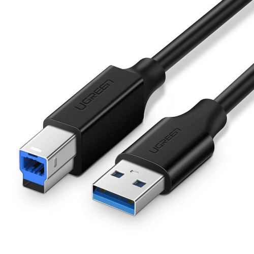 Kup Kabel USB 3.0 A-B UGREEN US210 do drukarki, 1m (czarny) - UGR1156BLK - {ean13} - Sklep Home Screen