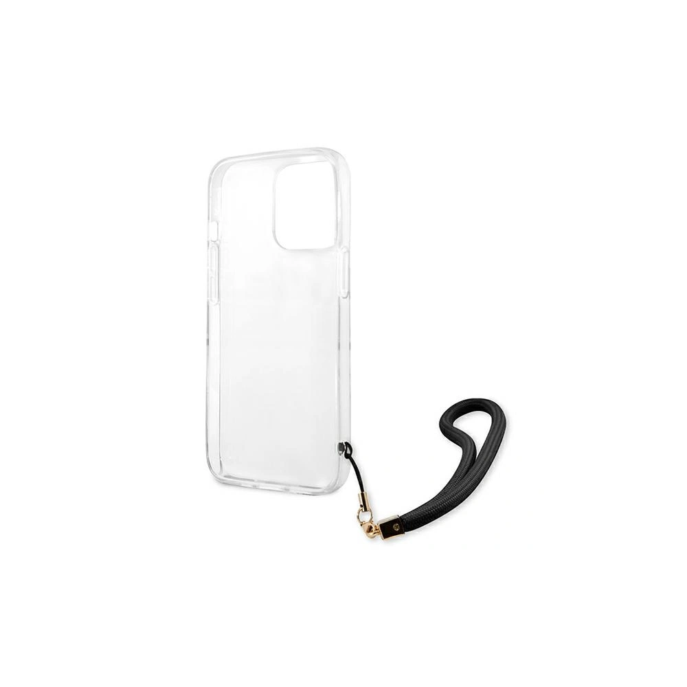 Etui Guess GUHCP13XKCABBK Apple iPhone 13 Pro Max czarny/black hardcase Camo Strap Collection