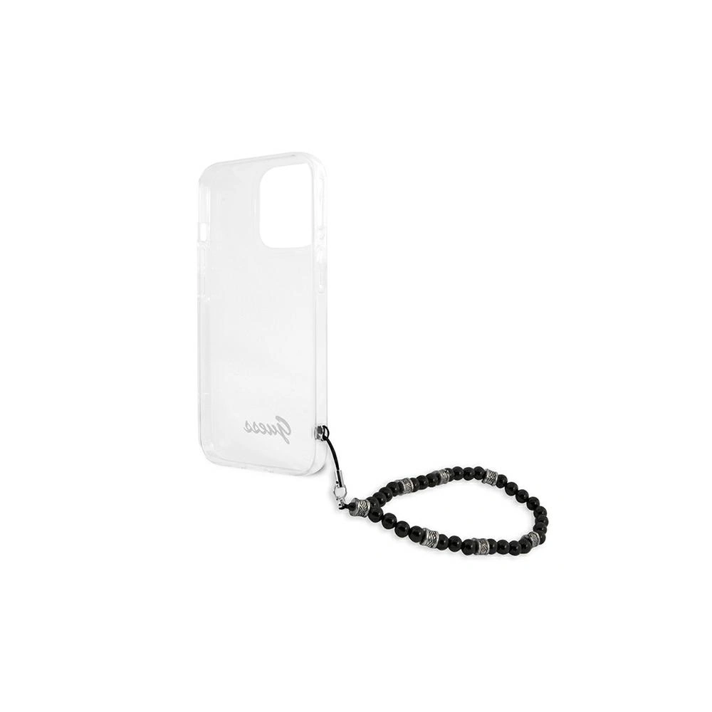 Etui Guess GUHCP13XKPSBK Apple iPhone 13 Pro Max Transparent hardcase Black Pearl