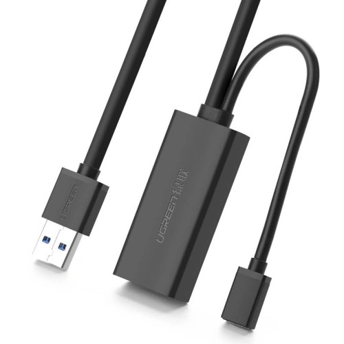 Kup UGREEN US175 USB 3.0 hosszabbító kábel, micro USB, 5m (fekete) - UGR1158BLK - {ean13} - Sklep Home Screen