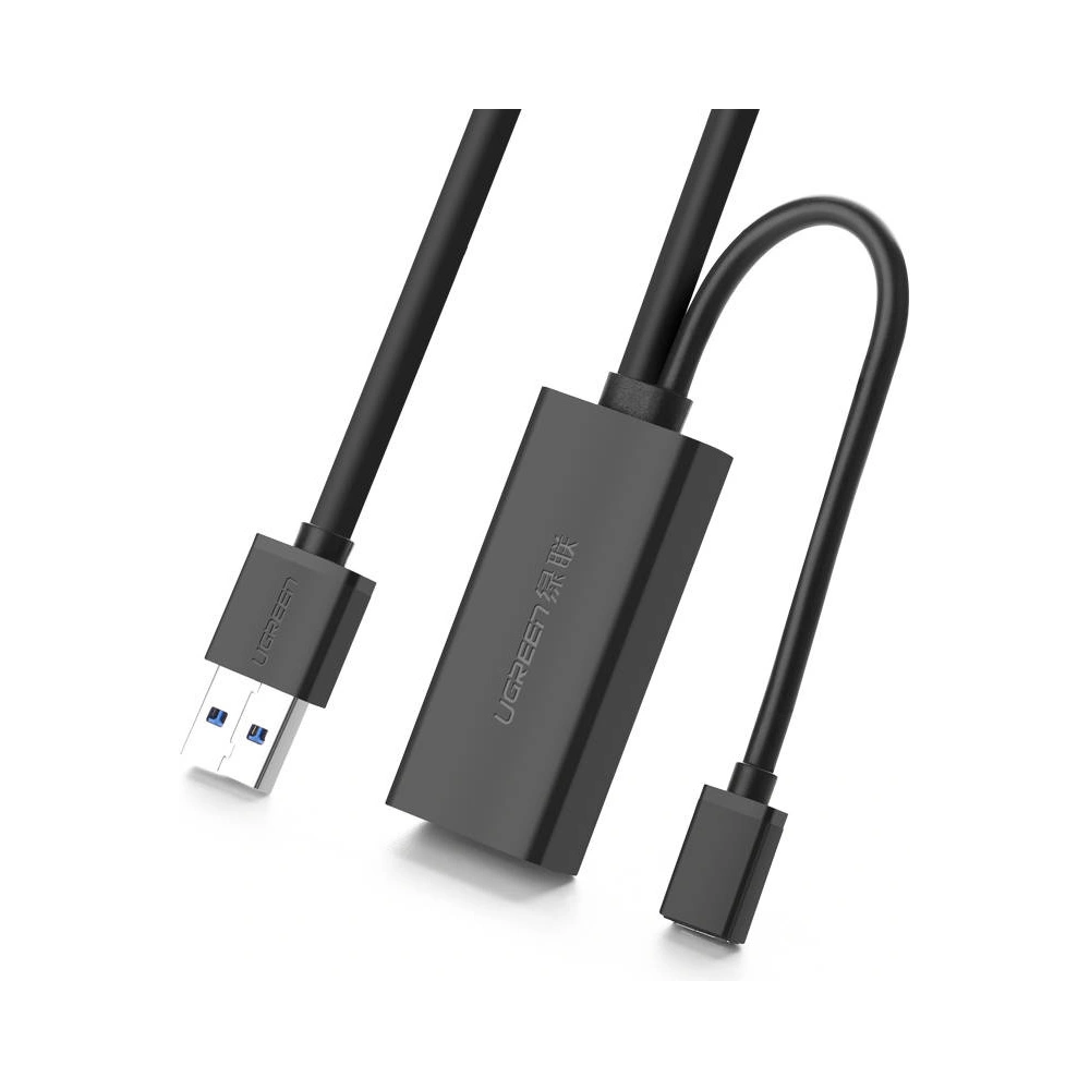 UGREEN US175 Kabel przedłużający USB 3.0, micro USB, 5m (czarny)