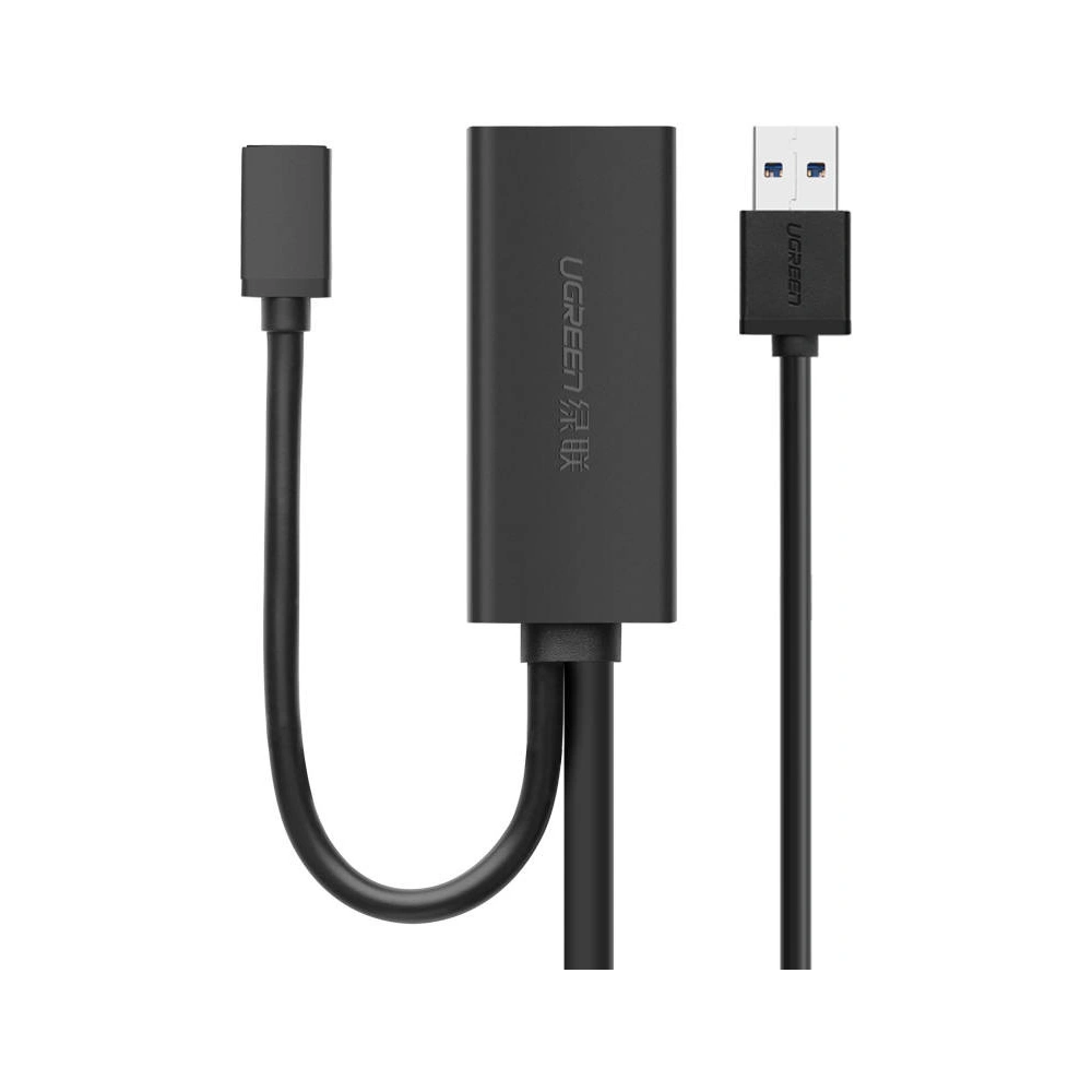 UGREEN US175, USB 3.0, micro USB, extension cable, 5m (black)