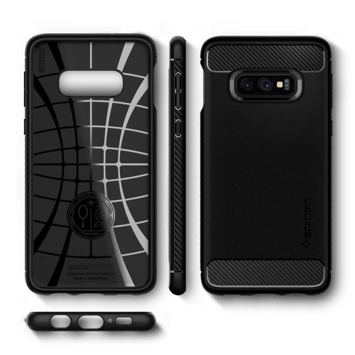 Kup Case Spigen Rugged Armor Samsung Galaxy S10e Matt Schwarz - SPN259BLK - {ean13} - Sklep Home Screen