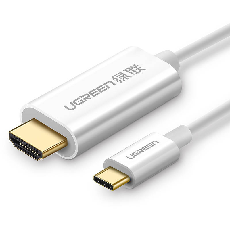 Buy Cable USB-C to HDMI UGREEN MM121, 4K, 1.5m (white) - 6957303838417 - UGR1161WHT - Homescreen.pl