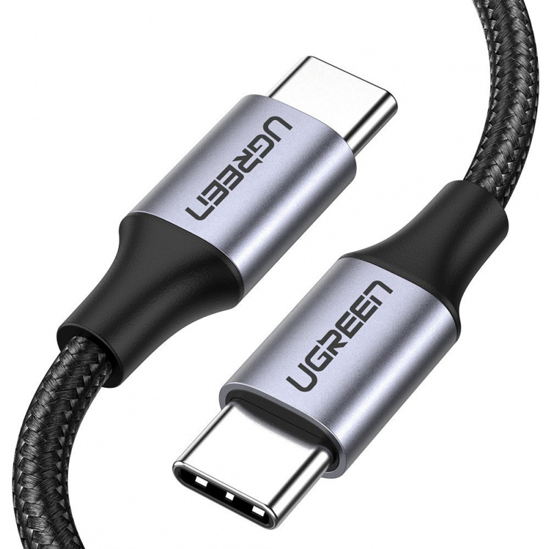 UGREEN US261 USB-C to USB-C, 60W, 2m (black)