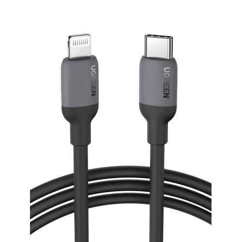 Kup Cablu USB-C la Lightning UGREEN US387, 1m (negru) - UGR1164BLK - {ean13} - Sklep Home Screen