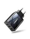 Kup UGREEN ED013 hálózati töltő, 3x USB, 2.4A (fekete) - UGR1167BLK - {ean13} - Sklep Home Screen