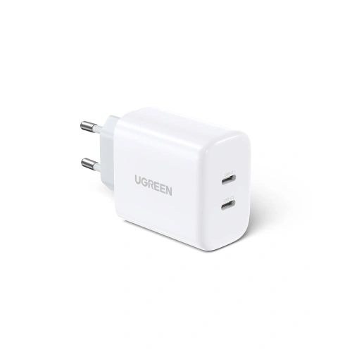 Kup Nabíječka UGREEN CD243, 2x USB-C, 40W (Bílá) - UGR1175WHT - {ean13} - Sklep Home Screen