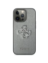Buy Guess GUHCP13XSA4GSGR Apple iPhone 13 Pro Max grey hardcase Saffiano 4G Metal Logo - GUE1522GRY - {ean13} - Home Screen Store Europe