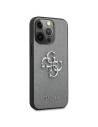 Buy Guess GUHCP13XSA4GSGR Apple iPhone 13 Pro Max grey hardcase Saffiano 4G Metal Logo - GUE1522GRY - {ean13} - Home Screen Store Europe