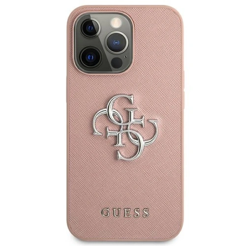 Kup Etui Guess GUHCP13XSA4GSPI Apple iPhone 13 Pro Max růžový/pink hardcase Saffiano 4G Metal Logo - GUE1523PNK - {ean13} - Sklep Home Screen