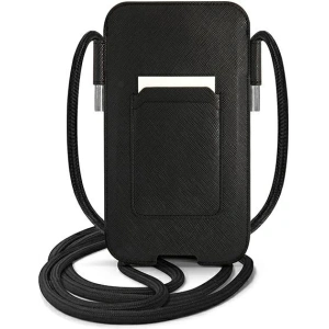 Kup Torebka Guess GUPHLPSASBBK 6,7 palce černá/black Saffiano Strap - GUE1524BLK - {ean13} - Sklep Home Screen