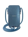Torebka Guess GUPHMPSASBBL 6,1 cala niebieski/blue Saffiano Strap