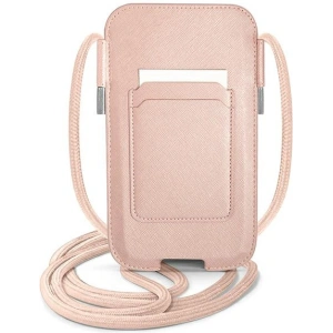 Kup Torebka Guess GUPHMPSASBPI 6,1 palce růžová/pink Saffiano Strap - GUE1529PNK - {ean13} - Sklep Home Screen