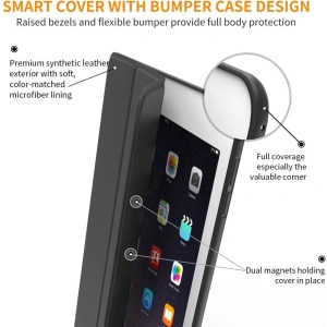 Kup Etui Tech-Protect Smartcase Apple iPad 9.7 2017/2018 (5. i 6. generacji) Black - THP770BLK - {ean13} - Sklep Home Screen