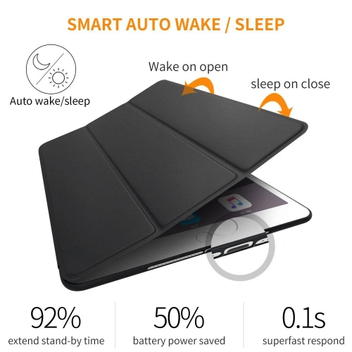 Kup Etui Tech-Protect Smartcase Apple iPad 9.7 2017/2018 (5. és 6. generáció) Fekete - THP770BLK - {ean13} - Sklep Home Screen