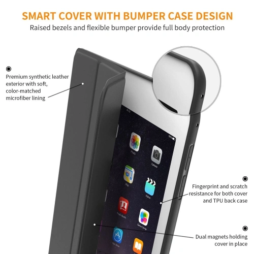 Kup Tech-Protect Apple Tasche Smartcase iPad Air 9.7 2014 (2. Generation) Schwarz - THP771BLK - {ean13} - Sklep Home Screen