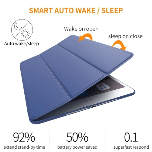 Kup Etui Tech-Protect Smartcase Apple iPad Air 9.7 2014 (2. generacji) Navy Blue - THP772BLK - {ean13} - Sklep Home Screen