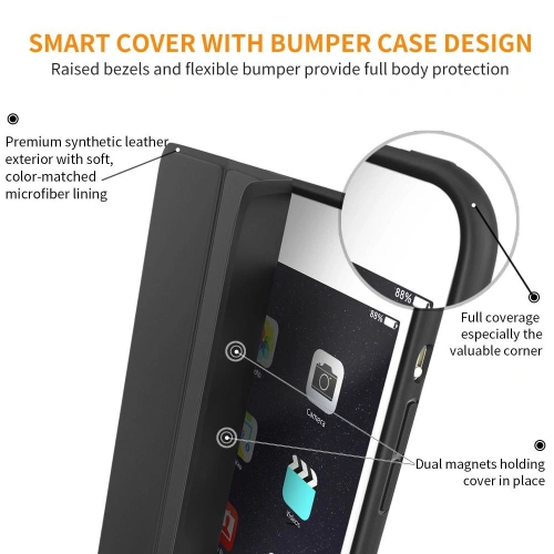 Buy Tech-Protect Smartcase Apple iPad Air 9.7 2013 1 Gen Black - THP773BLK - {ean13} - Home Screen Store Europe