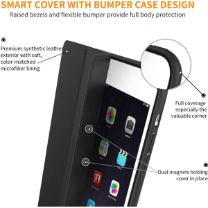 Kup Etui Tech-Protect Smartcase Apple iPad mini 7.9 2012/2013/2014 (1., 2. i 3. generacji) Black - THP774BLK - {ean13} - Sklep Home Screen