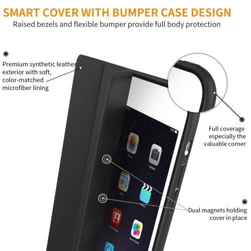 Kup Etui Tech-Protect Smartcase Apple iPad mini 7.9 2012/2013/2014 (1., 2. a 3. generace) Černá - THP774BLK - {ean13} - Sklep Home Screen