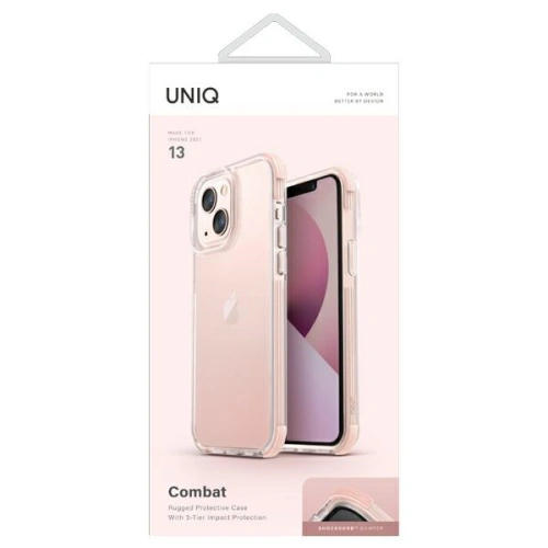 Kup Etui UNIQ Combat Apple iPhone 13 růžový/blush pink - UNIQ529PNK - {ean13} - Sklep Home Screen