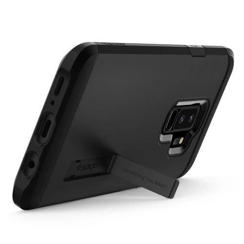 Kup Etui Spigen Tough Armor Samsung Galaxy S9+ Plus Fekete - SPN2020BLK - {ean13} - Sklep Home Screen