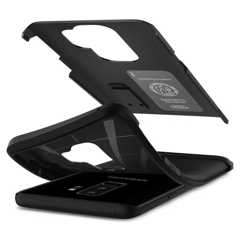 Kup Spigen Samsung Tasche Tough Armor Galaxy S9+ Plus Schwarz - SPN2020BLK - {ean13} - Sklep Home Screen