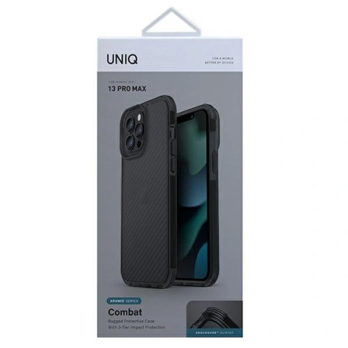Kup Apple UNIQ Combat Fall iPhone 13 Pro Max Aramid Rauch - UNIQ532ARASMO - {ean13} - Sklep Home Screen