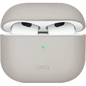 Kup Etui UNIQ Lino Apple AirPods 3 Silicone beżowy/beige - UNIQ534BEI - {ean13} - Sklep Home Screen