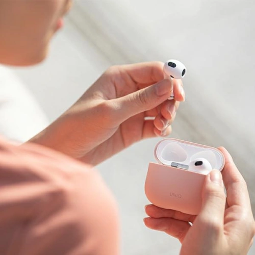 Kup Apple UNIQ Lino Case AirPods 3 Silikon grau/aschgrau - UNIQ537GRY - {ean13} - Sklep Home Screen