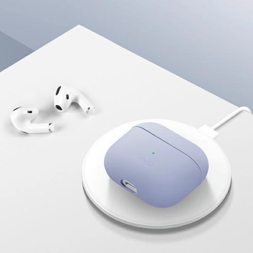 Kup Etui UNIQ Lino Apple AirPods 3 Silicon gri/ash grey - UNIQ537GRY - {ean13} - Sklep Home Screen