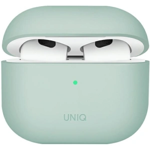 Kup Etui UNIQ Lino Apple AirPods 3 Silicone zielony/mint green - UNIQ538MNT - {ean13} - Sklep Home Screen